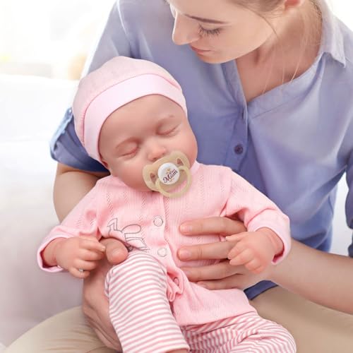 18 Inch Soft Body Realistic Newborn Baby Dolls with Clothes and Toy Accessories E109