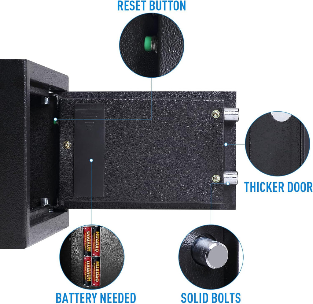 0.44 Cubic Feet Electronic Digital Security Box M601