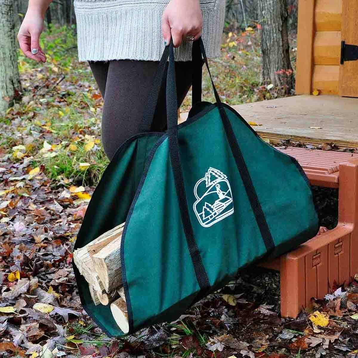 Firewood Carrier with Black Trim F130591
