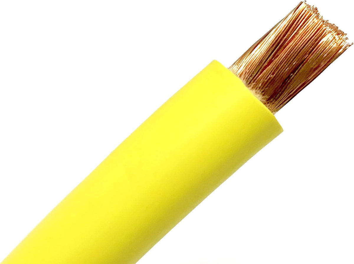 2 AWG Heavy Duty Extra Flexible Welding Lead Car Audio Battery Cable 600 Volt 25 FT Green G617098