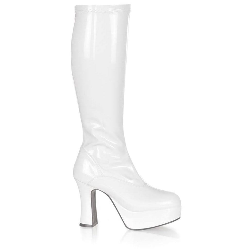 White Patent Shoes F511