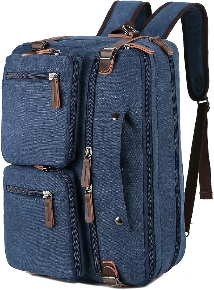 Convertible Briefcase Backpack 17 Inch Laptop Bag P4572