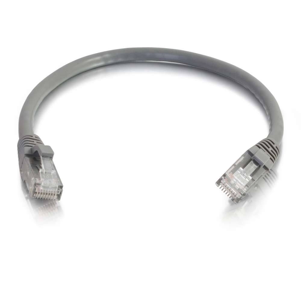 Cat6 Snagless Unshielded UTP Network Patch Cable 25pk Gray Z883