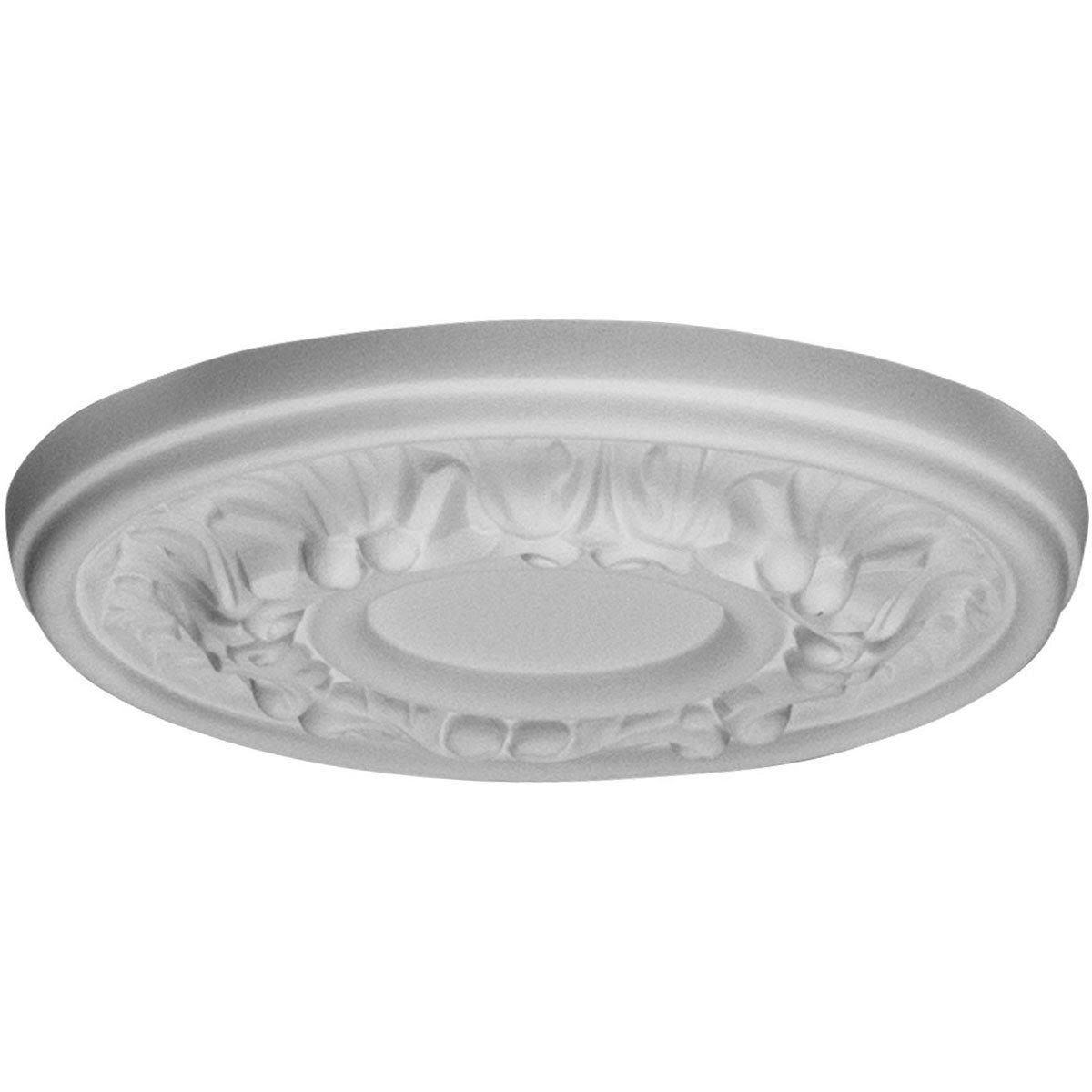 Hand-Painted Black Ceiling Medallion N85955