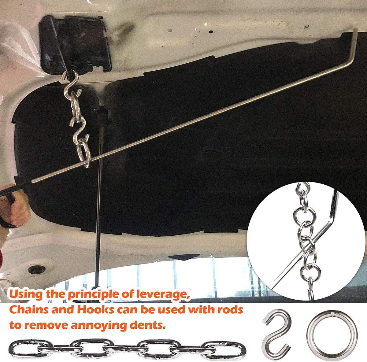 30 Pcs Paintless Dent Repair Tools Kit A289273