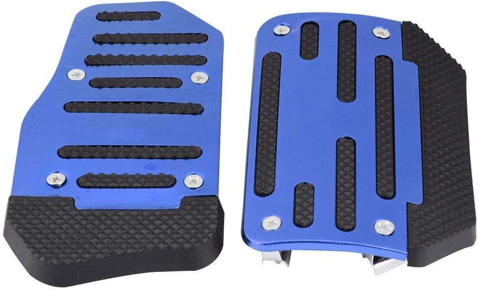 Blue Alloy Nonslip Brake Pedal Cover B8149