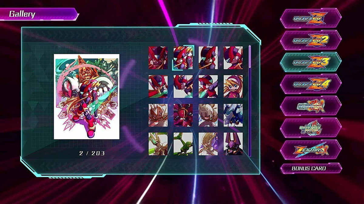 Megaman Zero and ZX Double Hero Collection A74530