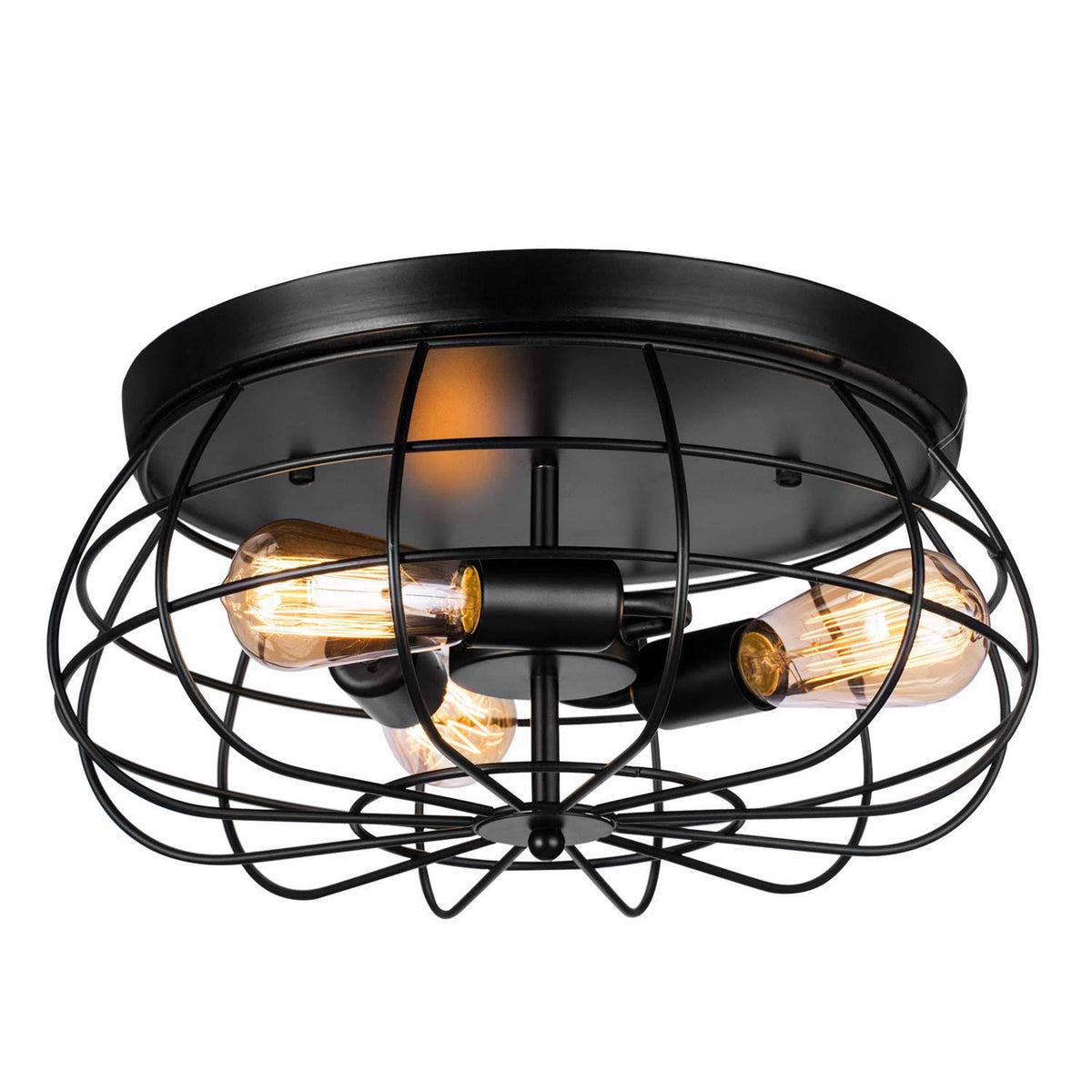 Vintage Semi Flush Mount Ceiling Light S1742