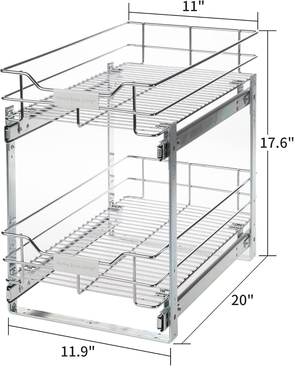 2-Tier Pull Out Cabinet Organizer H259