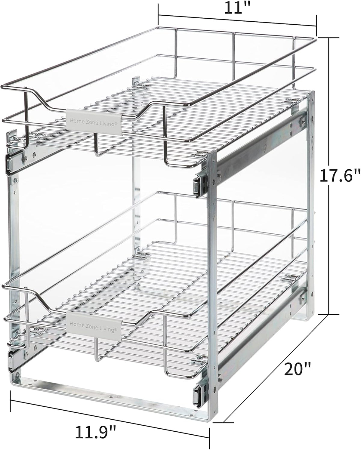 2-Tier Pull Out Cabinet Organizer H259
