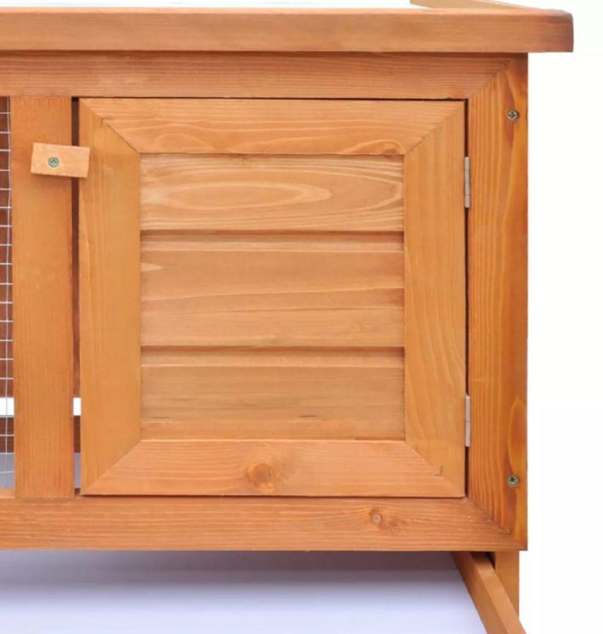 Wooden Rabbit Hutch Small Animal Cage Y7815