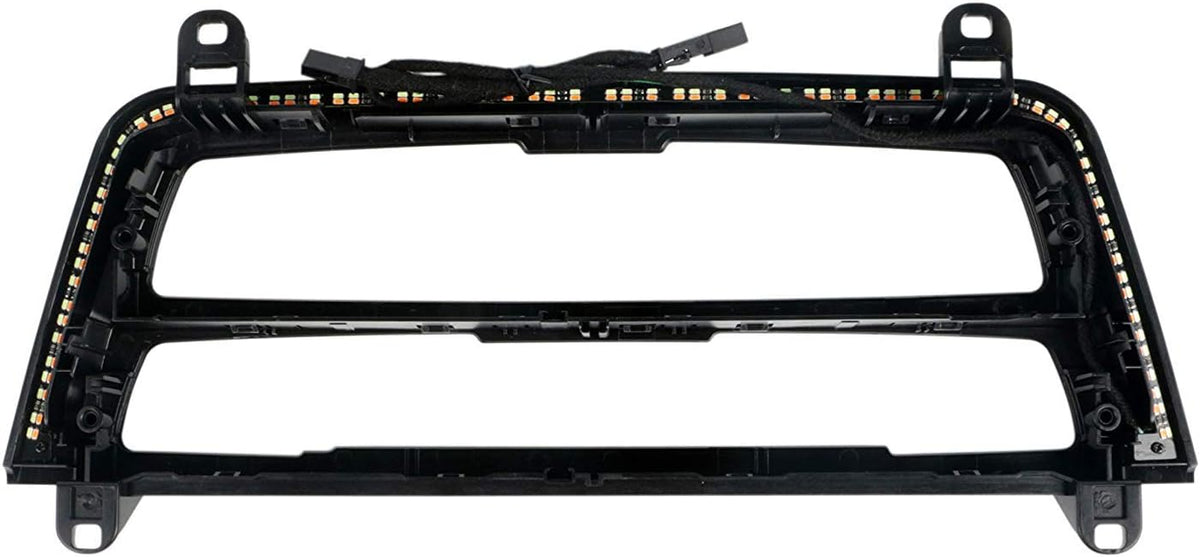 Car Center Console LED Lights Interior Ambient Lighting Carbon Fiber Replacement Trim M353859