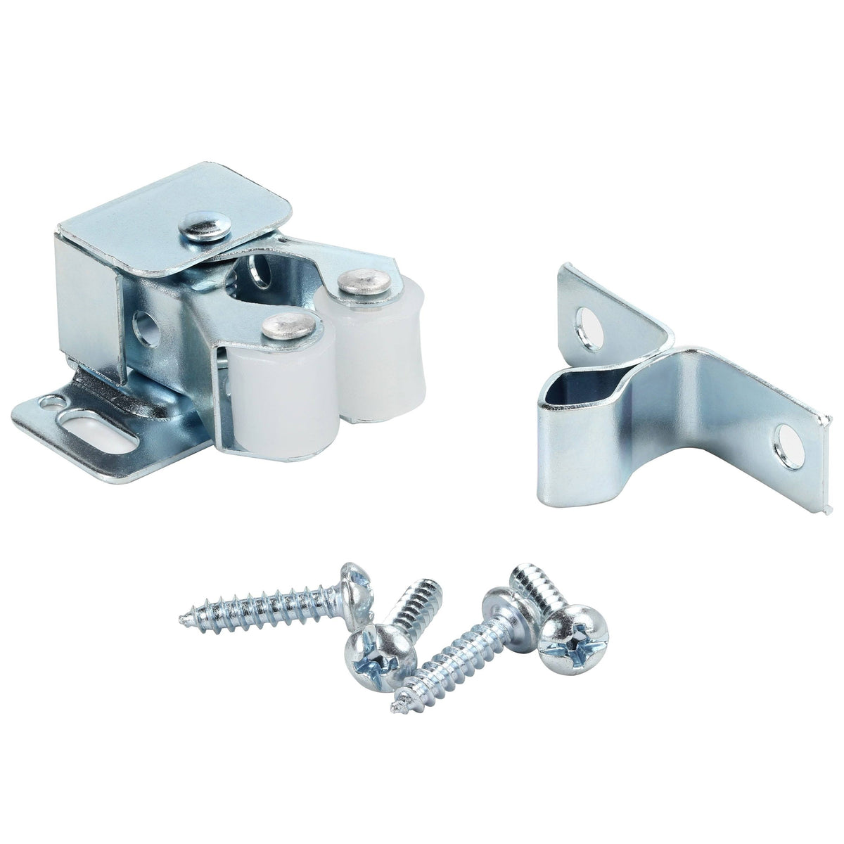 100 Pack Zinc Double Roller Catch Latch R91607