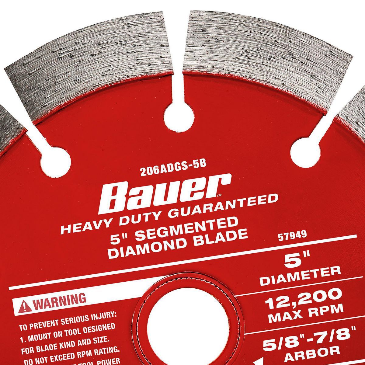 5 in. Segmented Rim Diamond Saw Blade H8910