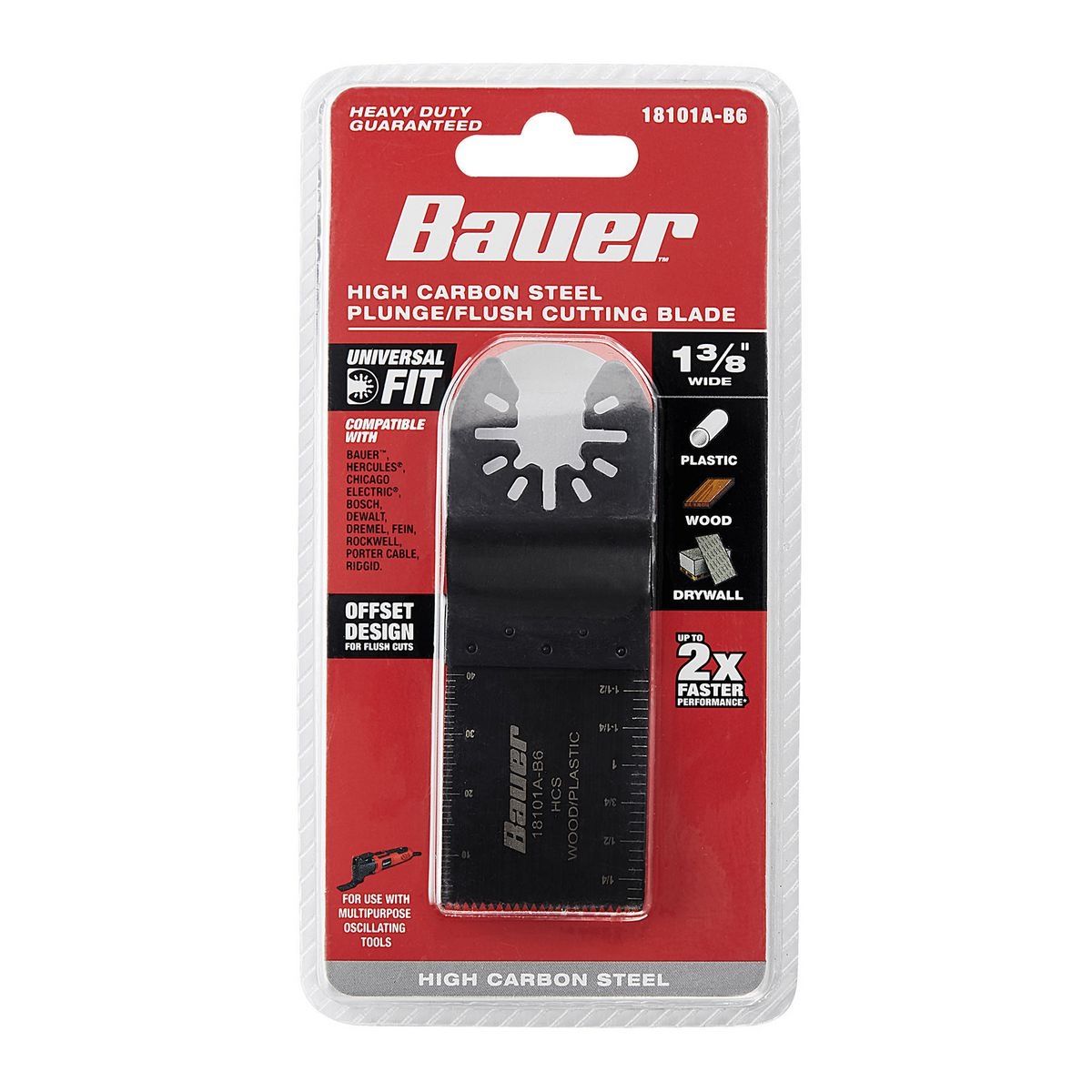 High Carbon Steel Plunge/Flush Cutting Blade for Oscillating Multi-Tools T7045