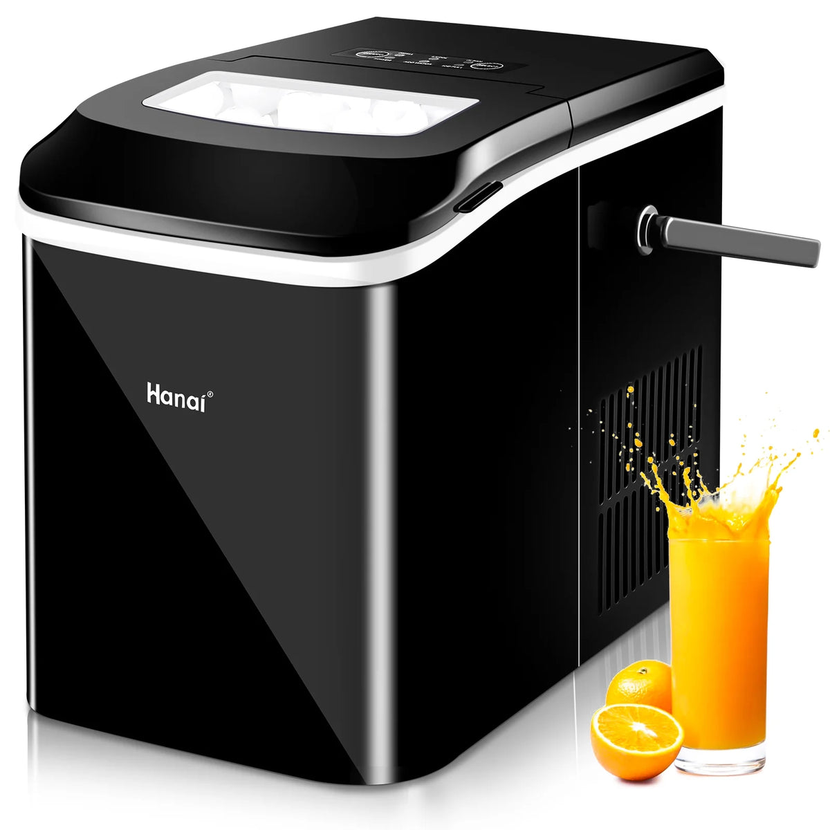 Portable Countertop Ice Maker with Ice Scoop and Basket S134578