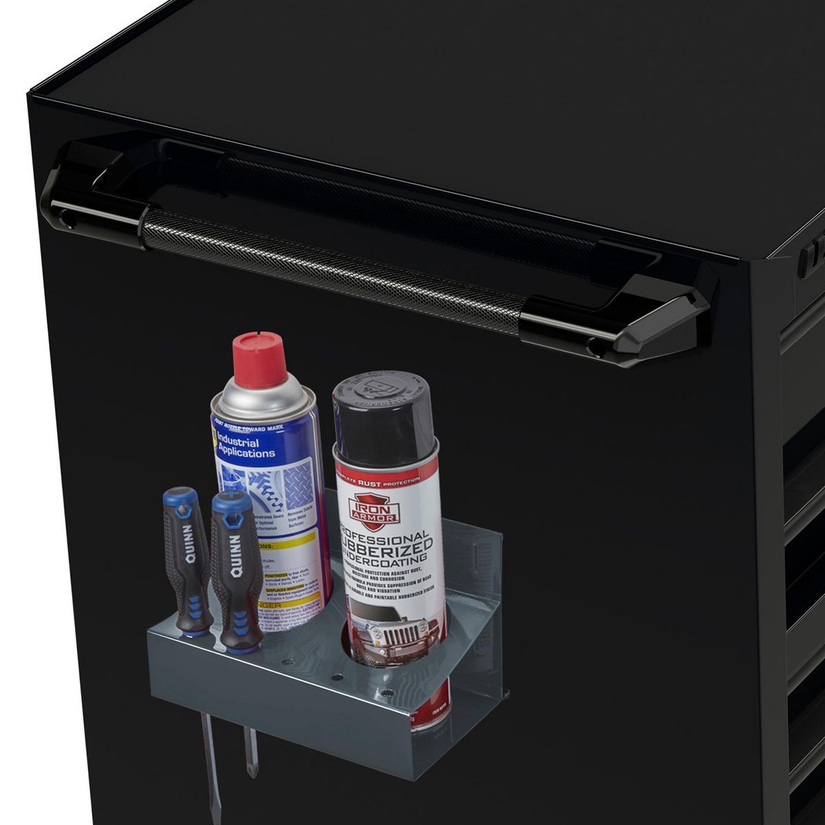 Magnetic Spray Can and Screwdriver Holder W25056
