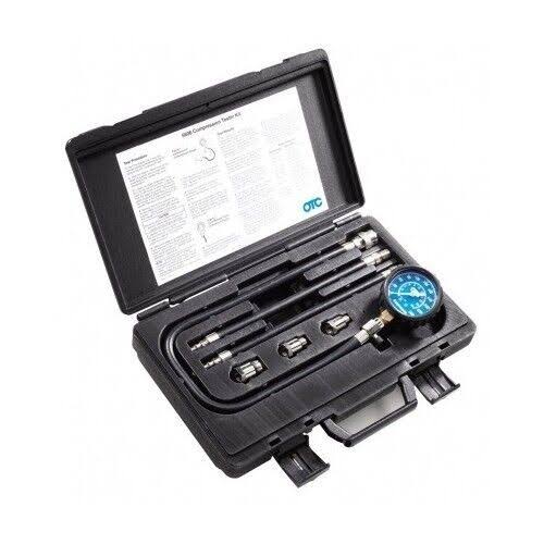 Compression Test Kit Auto Engine Vacuum Tester Tool Diagnostic Gauge R45393