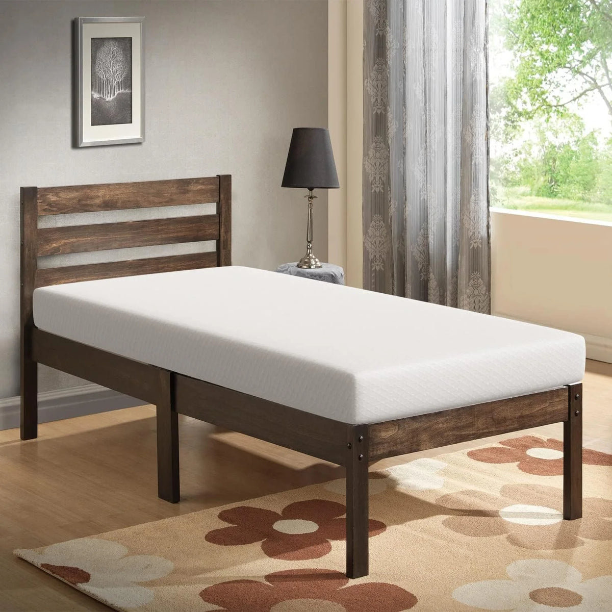 Twin 6 inch Gel Memory Foam Mattress P49136