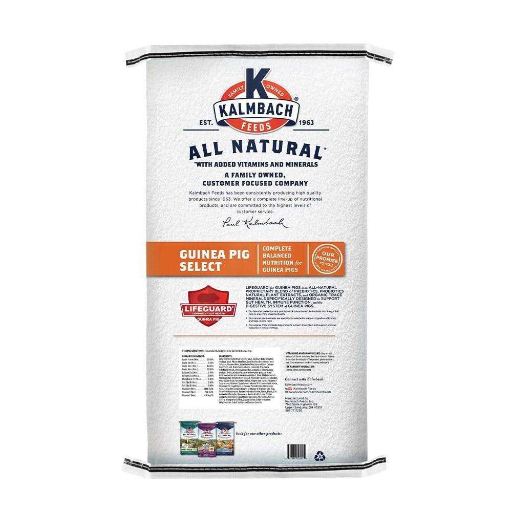 All Natural Guinea Pig Food E5652