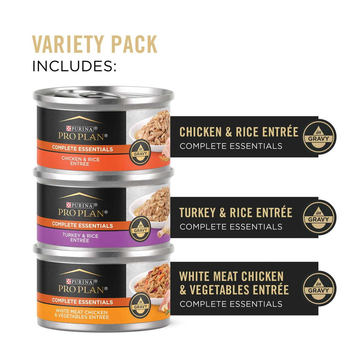 Wet Cat Food Variety Pack Chicken and Turkey H470
