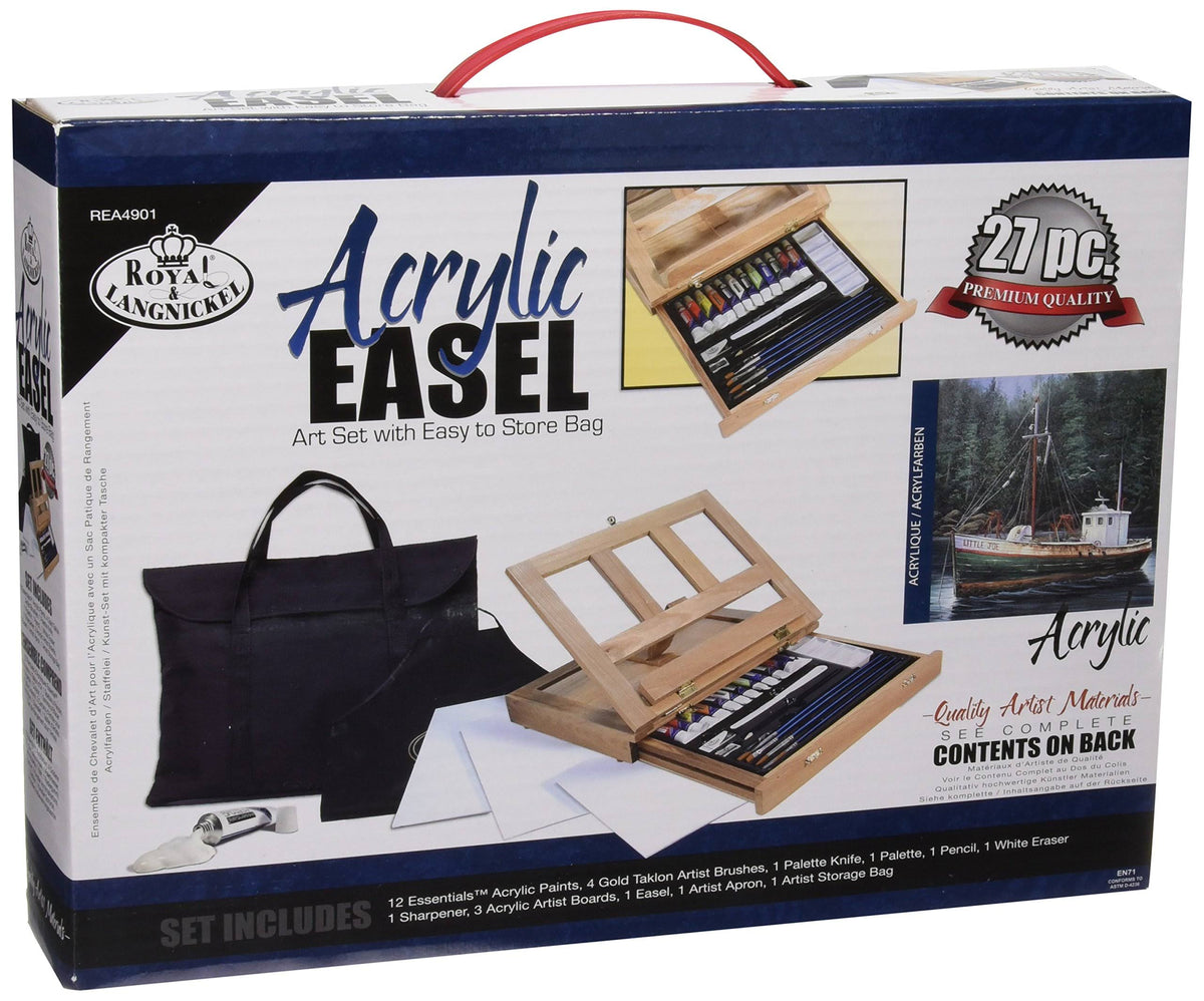 Easel Art Set with Bag Acrylic I77313