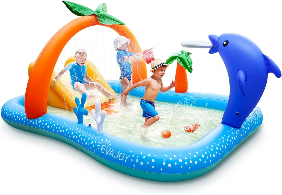 Inflatable Rectangular Swimming Pool E3441