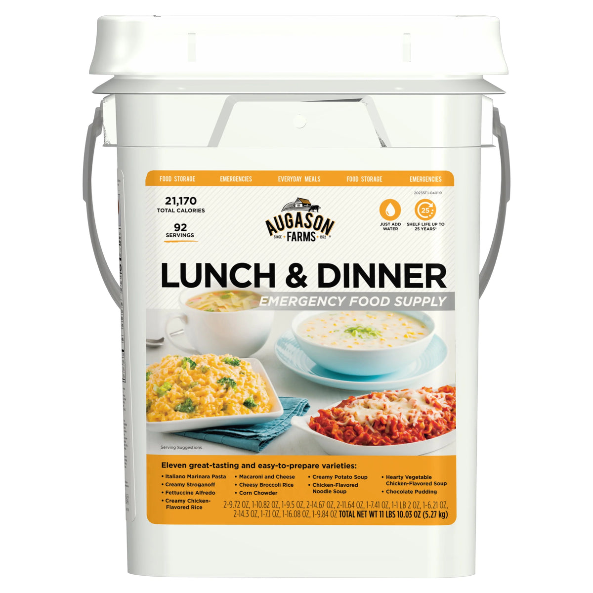 Emergency Food Supply 11.03 lbs M262708