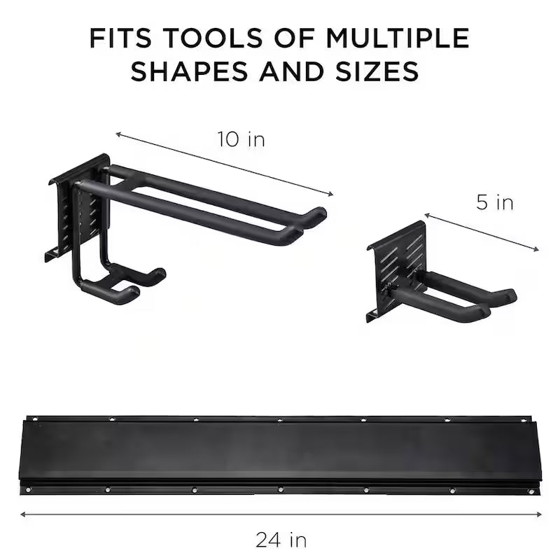 Wall Mounted Garage Tool Storage Rack Y995
