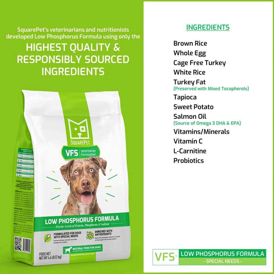 Low Phosphorus Dry Dog Food K9176