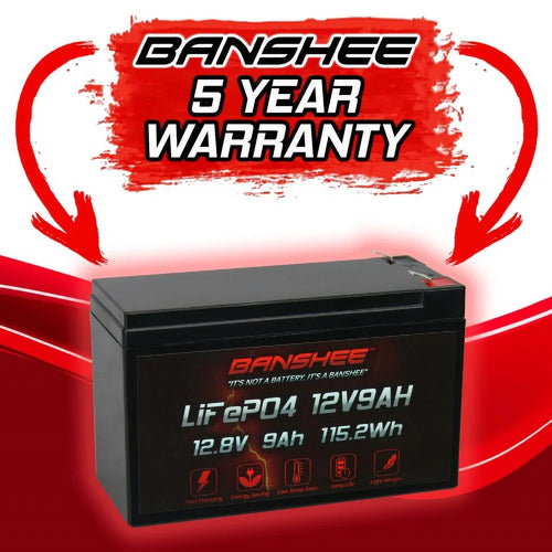 12 Volt 9AH Rechargeable Lithium ion Battery E702