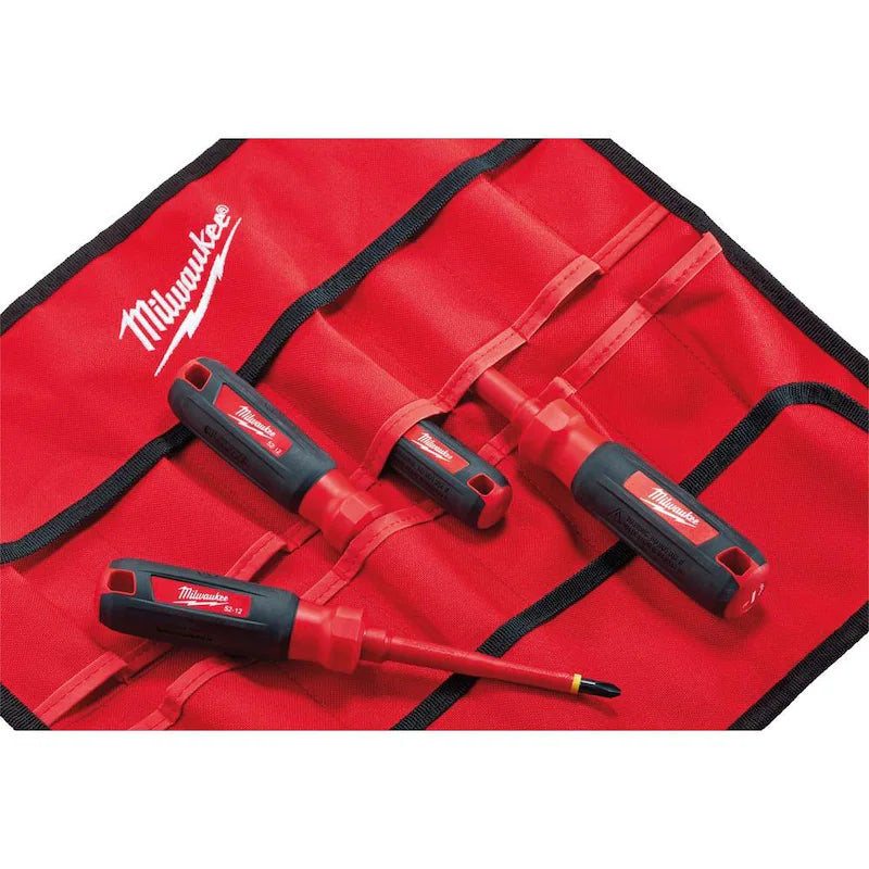 Insulated Screwdriver Set and Pouch (4-Piece) B689332