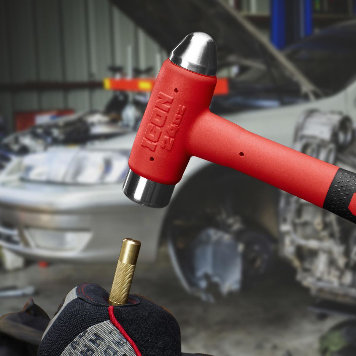 24 oz. Ball Peen Dead Blow Hammer W8598