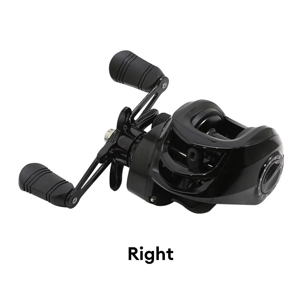 Baitcasting Fishing Reel Graphite Frame 7.2:1 Gear Ratio Low Profile B79395
