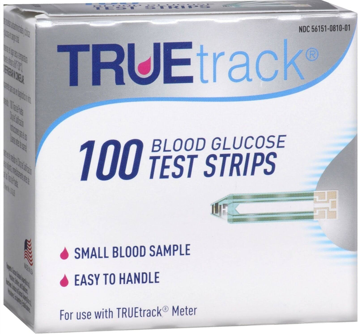 Blood Glucose Test Strips 100 Count O110