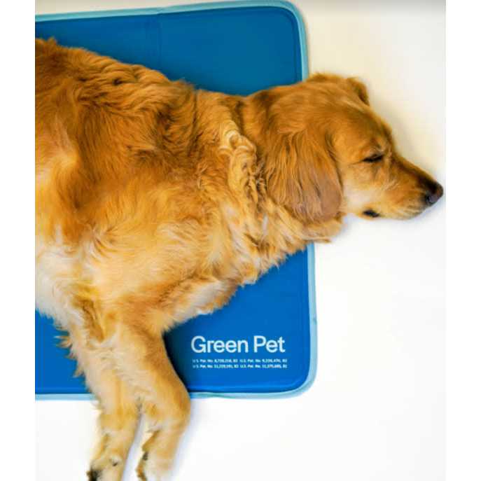Sage Gray Self Cooling Pet Pad U72636
