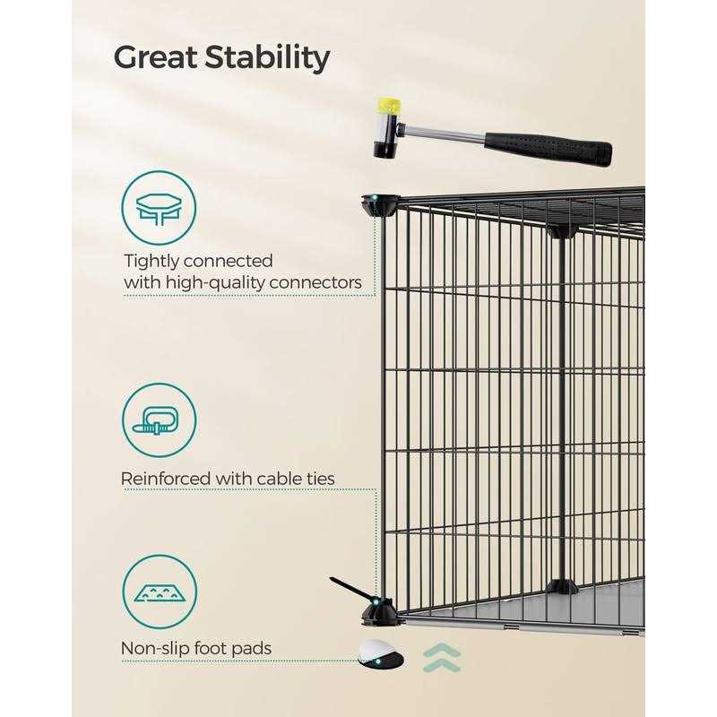 Small Animal Playpen with Top and Base H1364