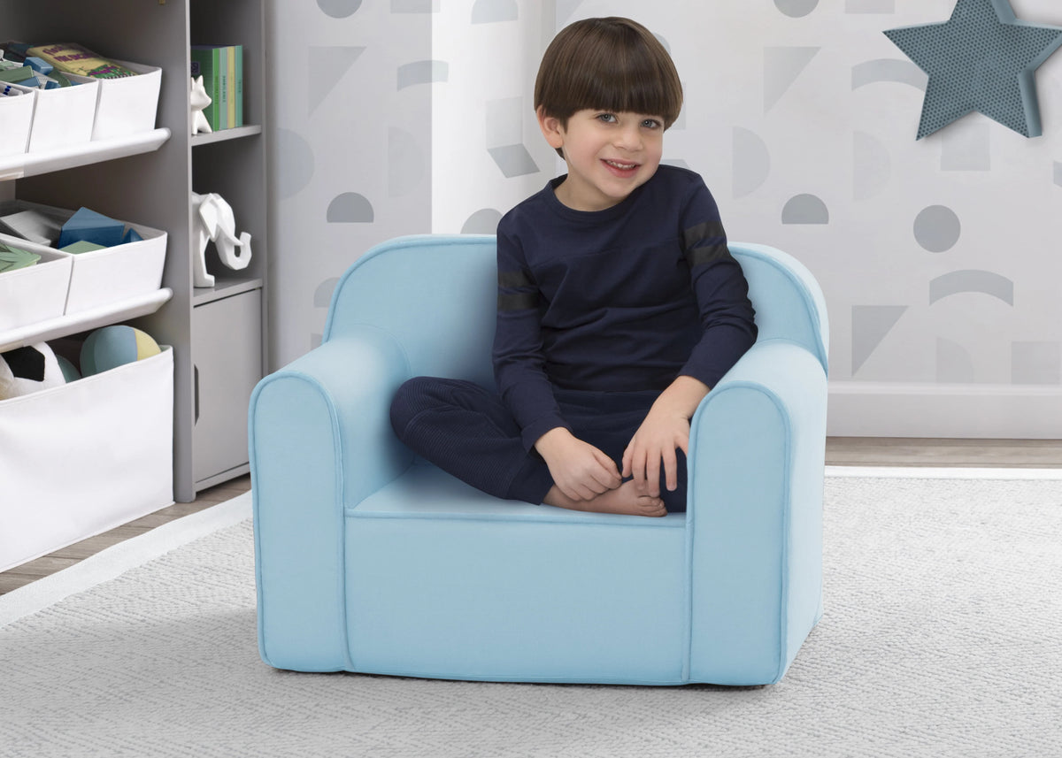 Light Blue Kids Chair F2181