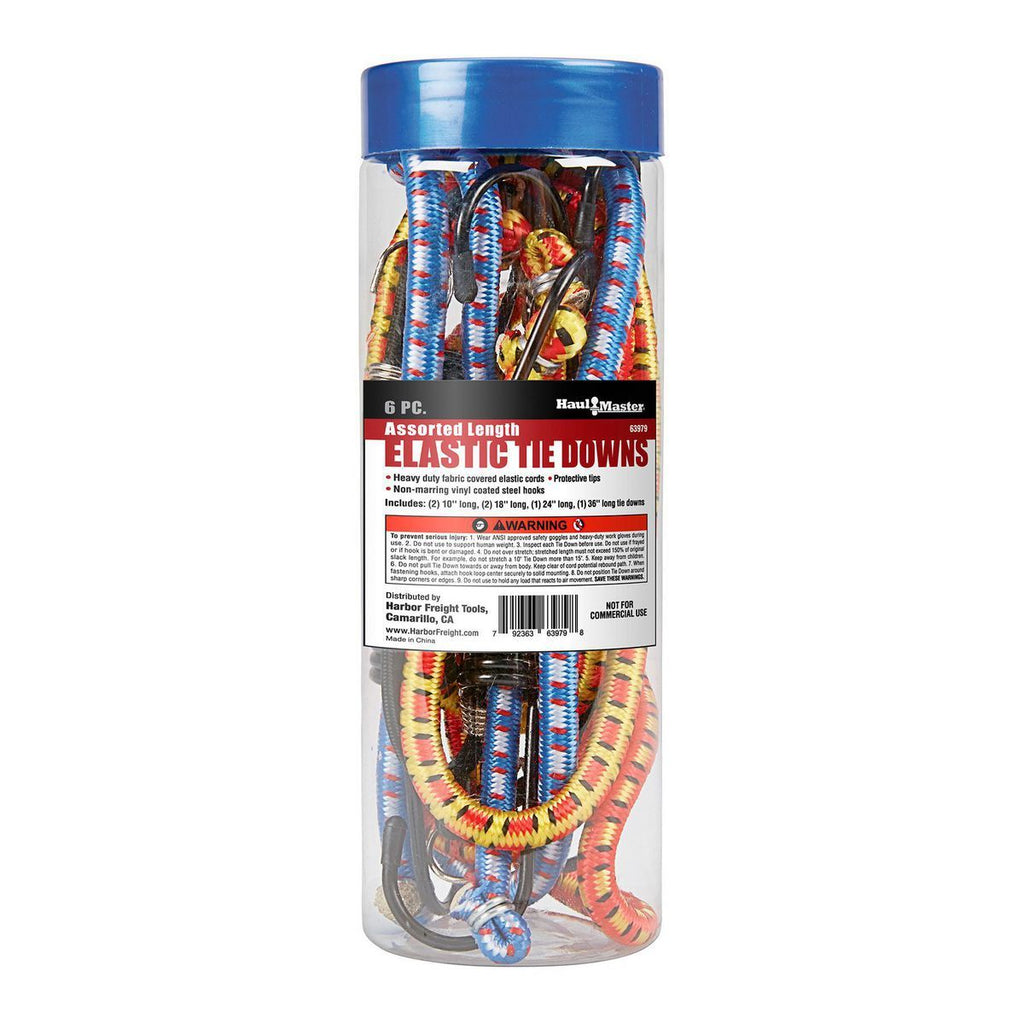 Elastic Stretch Cords 6-Piece C551446