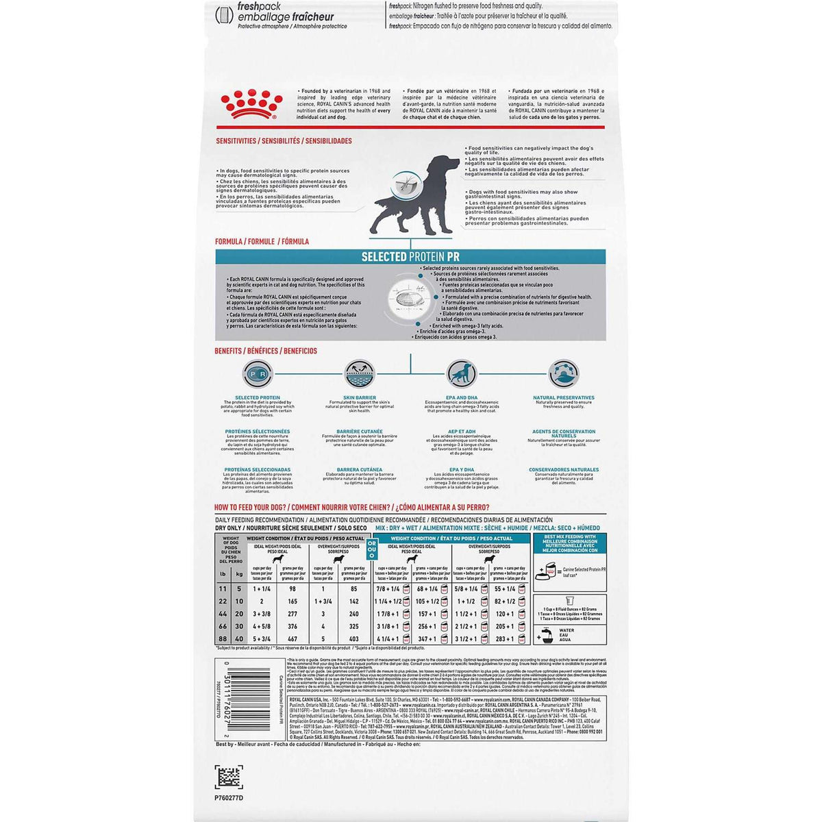 Selected Protein Adult Dry Dog Food H502