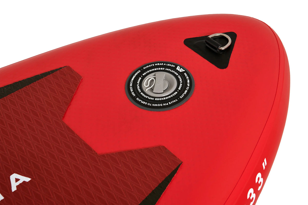12'0 Inflatable Stand Up Paddle Board with Carry Bag, Paddle, Fin, Pump & Safety Harness V3216