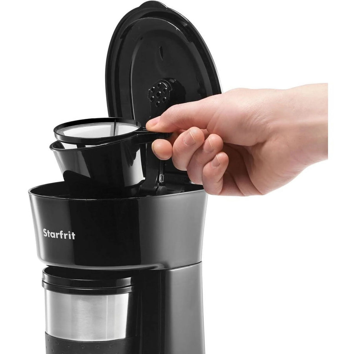 Single-Serve Stainless Steel Coffeemaker H7911