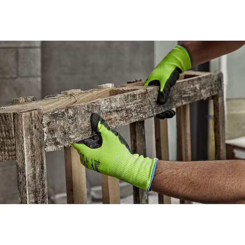 High Visibility Cut Resistant Work Gloves 12-Pack T865