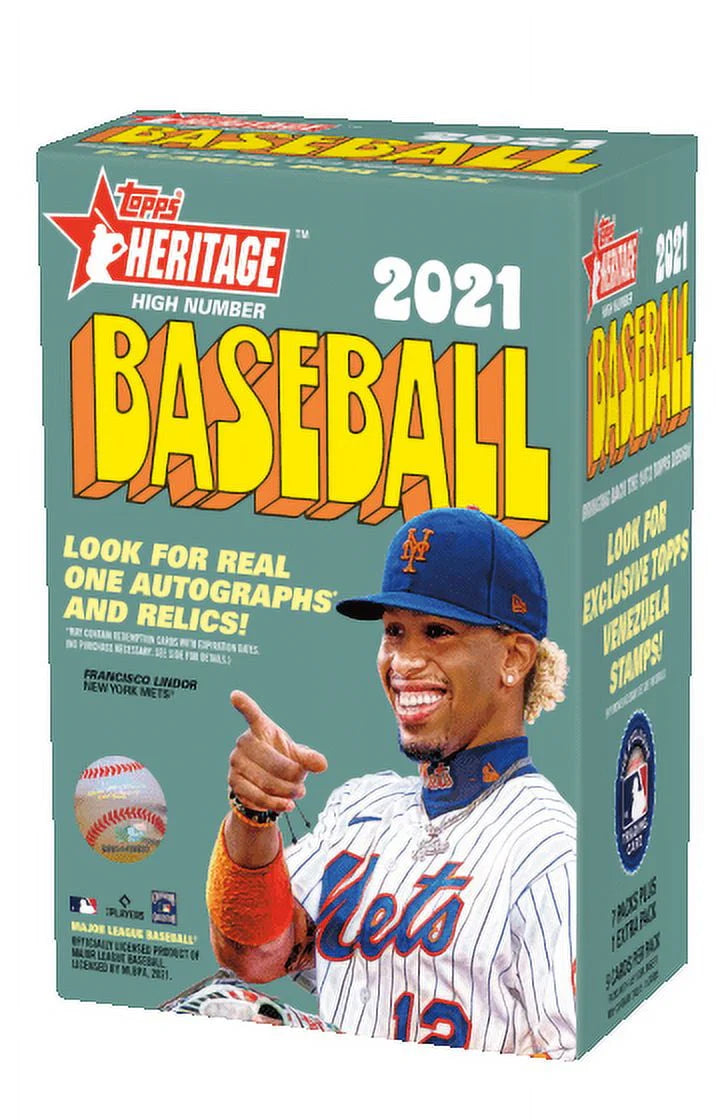 Topps Heritage High Number Baseball Blaster Box Trading Cards Y985