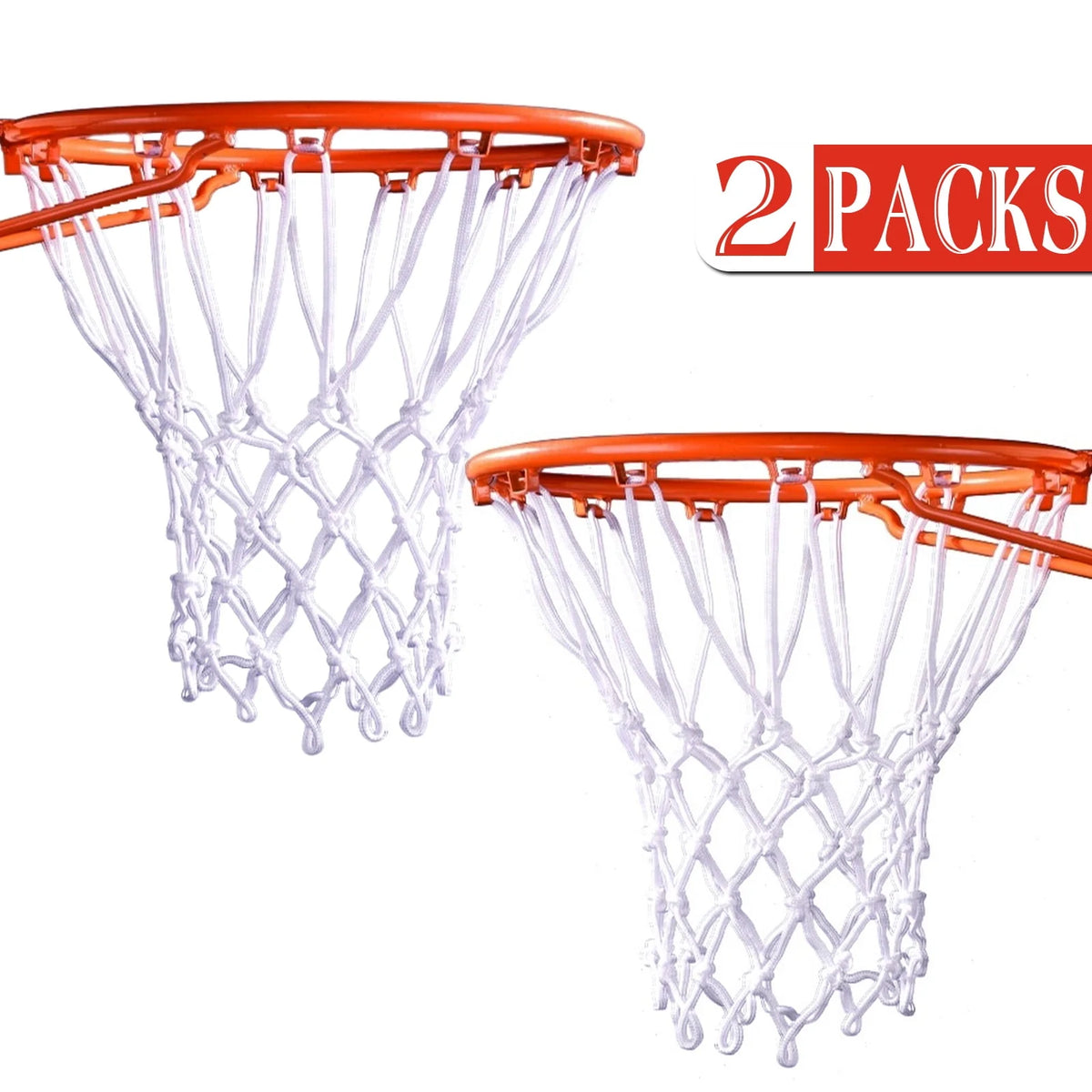 2 Pack Basketball Net Replacement 12 Loops P356568