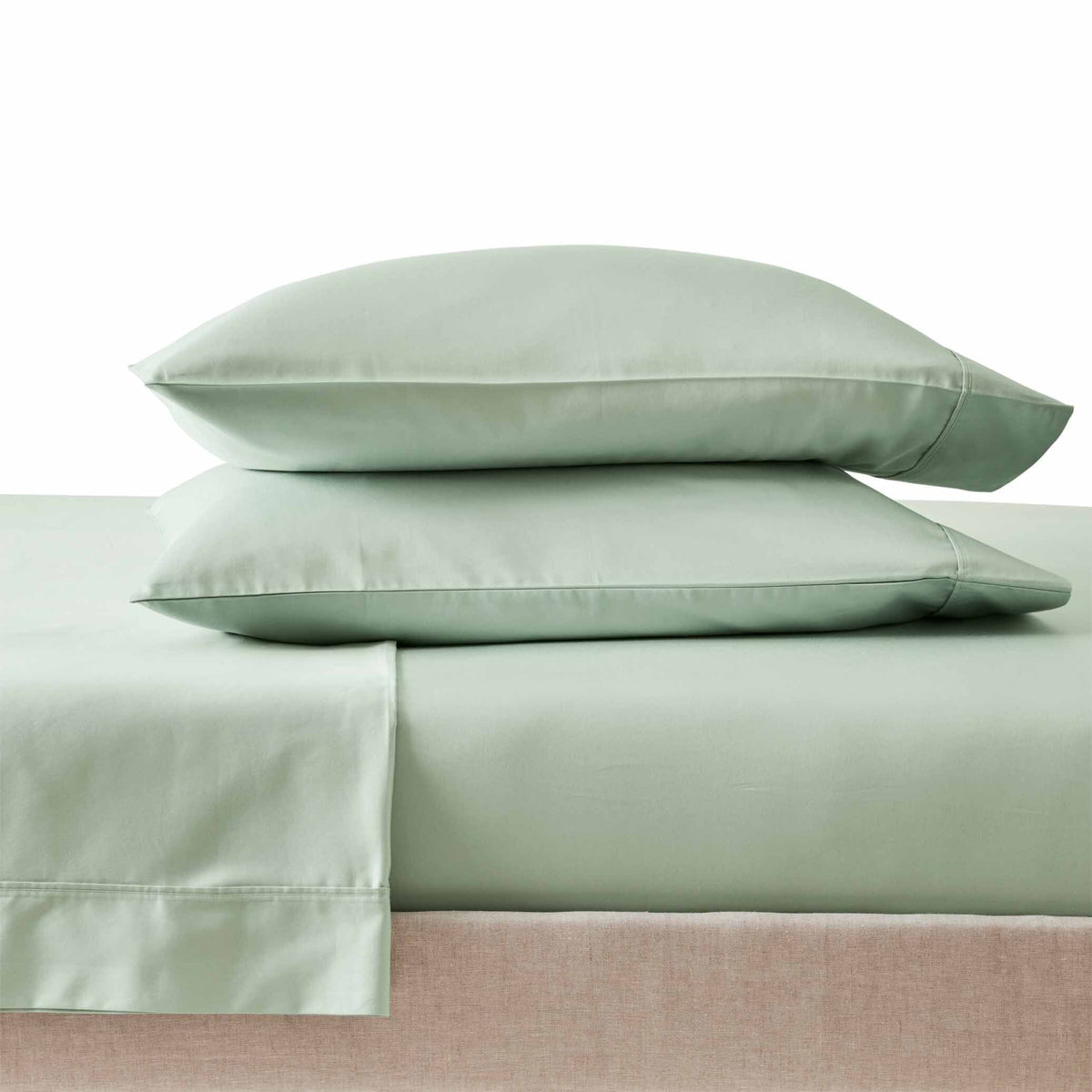 100% Cotton Sateen 300 Thread Count Queen Sheet Set D414357