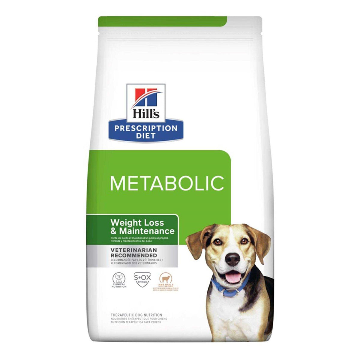 Prescription Diet Metabolic Weight Management Lamb Meal & Rice Formula Dry Dog Food D627