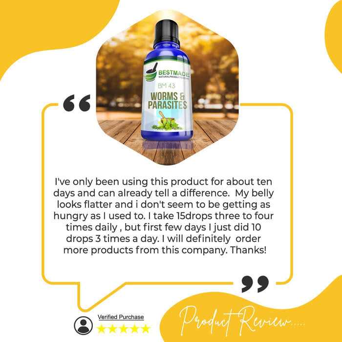 Worms and Parasites Remedy P88189