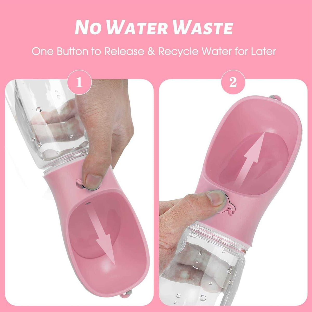 Portable Leak Proof Dog Water Bottle O7974