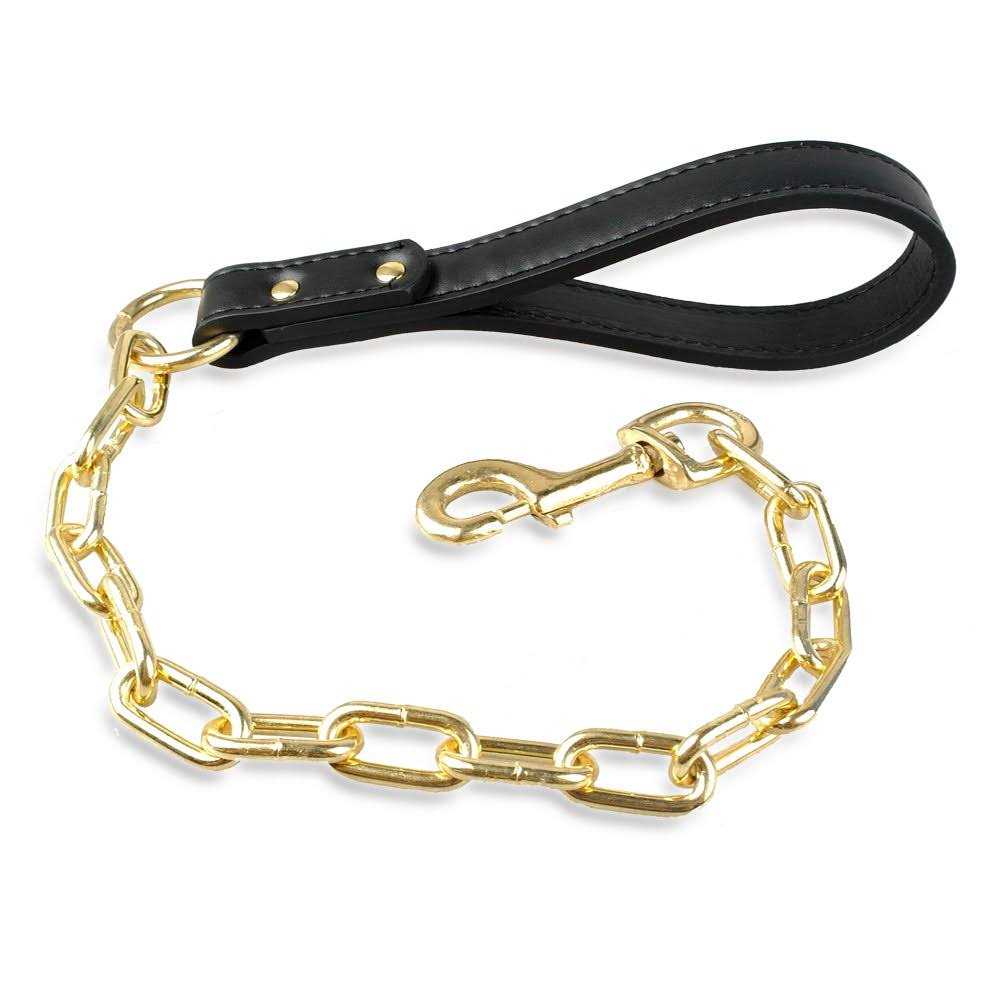 Black Leather Spiked Dog Collar & Leash & Harness 3 Pcs Set L26802